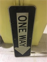 ONE WAY SIGN