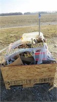 Crate of Misc Construction Material