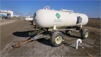 1000 Gal NH3 Wagon on Running Gear