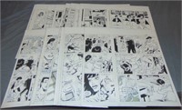 Action Comics. Original Art. (20) Pages.