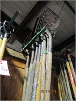 8 round & square tipped shovels