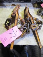 2 Large loathe chain binders