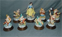 Snow White and The Seven Dwarfs. Capodimonti.