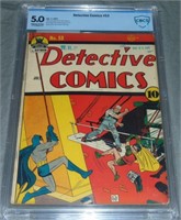 Detective Comics #53 CBCS Graded.