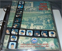 Lot of 1970's New York Mets Yearbooks