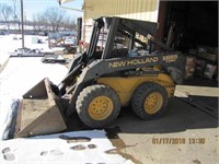 New Holland LX665 Turbo Skid loader,