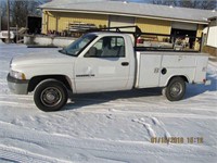 1999 Dodge 2500 utility bed truck, 5.9 V8,