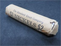 UnOpen Roll of US 1962 Nickels