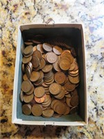 Large Lot of Unsorted Canada Pennies