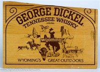 George Dickel Tennessee Whisky Advertising Sign
