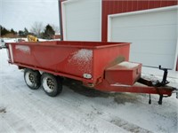 06 CARMATE 6' X 10' DUMP TRAILER- 7,000 GVW