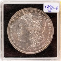 Coin 1890-O Morgan Silver Dollar VF-XF