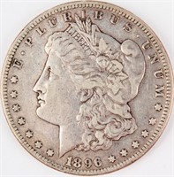 Coin 1896-S  Morgan Silver Dollar Very Fine