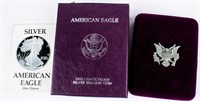 Coin 1989 Proof Silver Eagle in Original Box