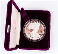 Coin 1988 American Silver Ealge in Proof W/ Case