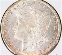 Coin 1887  Morgan Silver Dollar Uncirculated