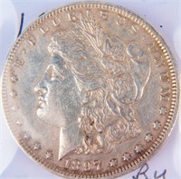 Coin 1897 Morgan Silver Dollar Uncirculated