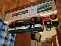 1984 Hess fuel oil tanker with bank