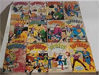 12 Superboy 12 cent comic books