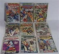 9 Amazing Spider Man 30 cent comic books