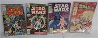 3 Star Wars and 1 Space 1999 comic books