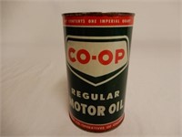 CO-OP REGULAR MOTOR OIL IMP. QT. CAN