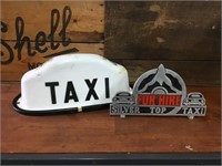 Silver TopTaxi & Taxi cab tops
