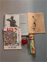 Vintage 1969 FAO schwarz toy catalog and Lee