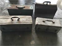 OLD TOOL BOXES