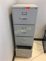 HDN 4 Drawer File Cabinet - 18 x 27 x 52