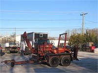 Ditch Witch Trencher and Trailer-