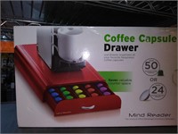 NIB Coffee Capsule Drawer