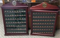 2 Golf Ball Display Cases