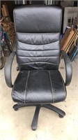 Sealy Black Leather Office Chair
