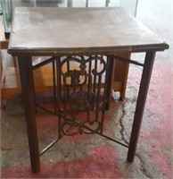 Wood and Metal Table