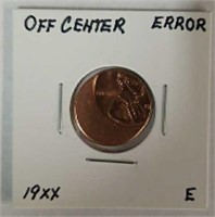 Off Center Error Penny
