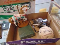 Vintage Minolta Camera, Softball Signed??