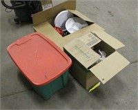 Box of Assorted Kitchen Supplies & (2) Boxes of