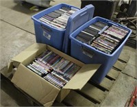 (3) Boxes of Assorted DVDs