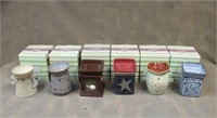 (6) Full Size Scentsy Warmers - Lisbon, Bamboo