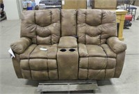 New Ashley Leather Power Reclining Love Seat