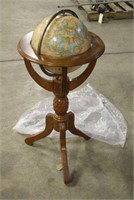 Vintage Globe, Approx 39" Tall
