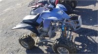blue and black 110 CC ATV bill of sale only