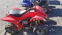 Red 110 CC ATV bill of sale only