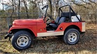 1967 JEEP CJ-5 SHOWING 81,536 MILES