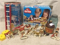 Vintage Fisher Price circus set PlayDoh set & More