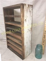 Solid wood antique sorter