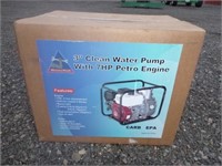 3" Water Pump, 7 HP Gasoline