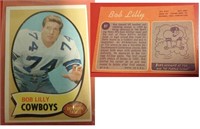 1970 TOPPS football card BOB LILLY Dallas Cowboys