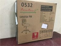 Carnation Pink Office Chair